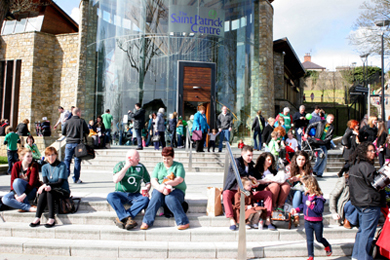 The St Patrick Centre in Downpatrick is a haven for tourists from abroad as well as locally.
