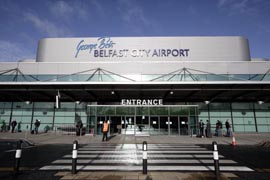 The George Best Belfast City Airport.