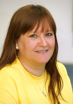 Sarah Breen from Newcastle who has a new post with the Friends of the Cancer Centre. 