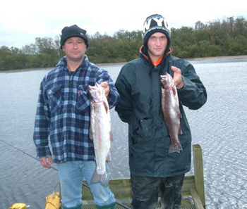 Carrickmannon Fishery provides plenty of  sport for local anglers. 