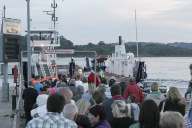 The new Strangford ferry project is moving ahead.  approved. 