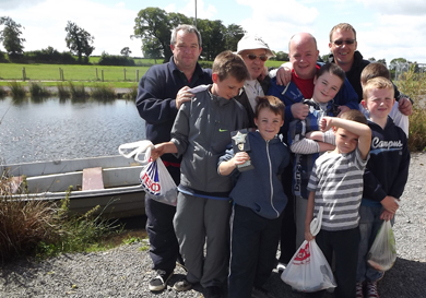 The visitors from Dundalk who enjoyed their day at Islandderry.