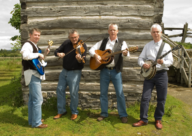 The Knotty Pine ble grass band will be performing in the Down Arts Centre. 