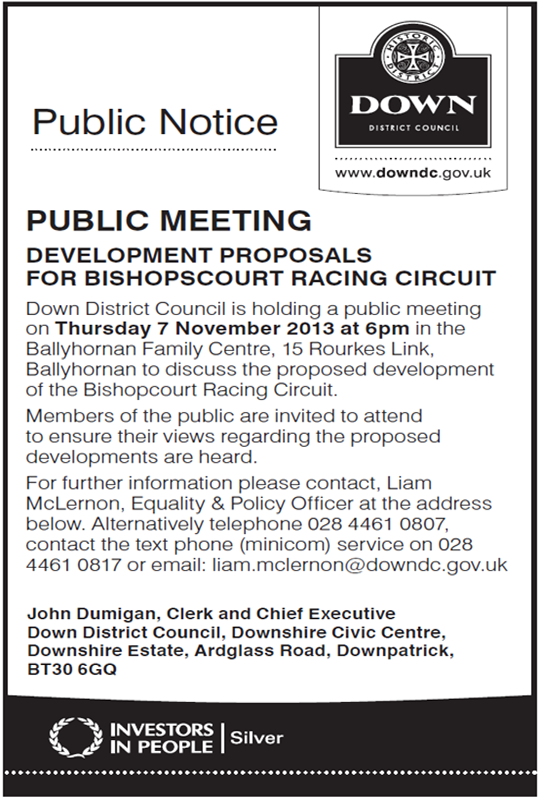 Public Meeting Ballyhornan