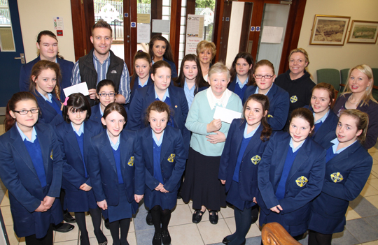 St Mary's High School in Downpatrick took part in many fundraising activities during Lent.
