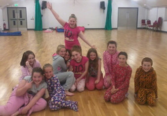 Some of the Slumber fundraisers from the St Miguel Youth Band.