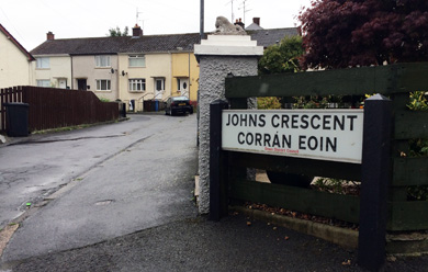 Cllr McGrath is concerned at bin collection provbvlems at St John's Crescent in Downpatrick.  