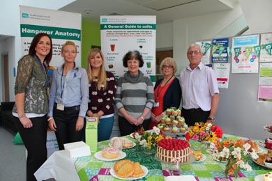 Sonya Johnston (Substitute Prescribing Nurse), Joanne Kelly (Social Worker), Kirsty Menagh (Y.E.S Project), Dr Diana Patterson (Consultant Psychiatrist), Pauline McDowell (Social Worker) & Gordon McKenzie.