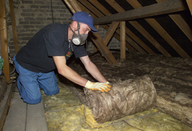 Installing roofspace insulation and insulating your pipes may prevent your home from being ruined in a winter freeze.