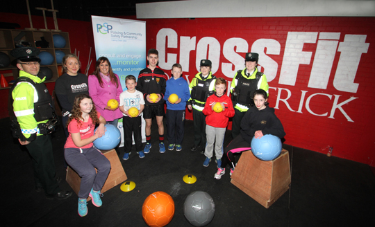 The PCSP Multi-Sports initiative gets going at Crossfit in Downpatrick.