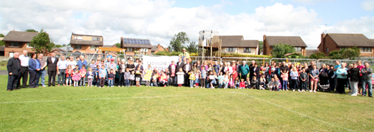 In July 2015 Protesters in Crossgar called for the reinstatement of the damaged playpark.