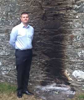 Cllr Colin MCGrath is concerned at the damage through vanadlism to built heritage sites particularly at Struell Wells near Downpatrick. 