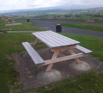 On top of the world: Newry Mourne and Down District Council act to protect beuty sport from tyre dumping.