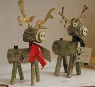 Wooden reindeer looking for a nice home. 