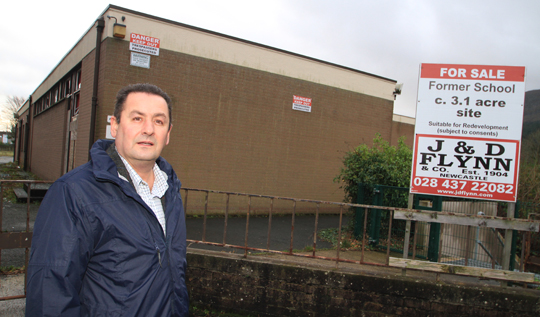 Councillor Willie Clarke is deeply disappointed that the old St Mary's School site has been sold to the highest bidder leaving the council proposal for a new leisure centre high and dry.