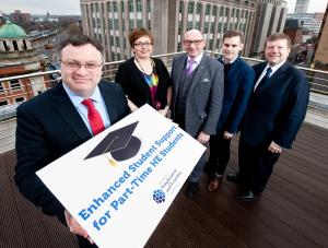 Employment and Learning Minister Dr. Stephen Farry announced the introduction of a new ‘top-up’ tuition fee loan for part-time undergraduate higher education students