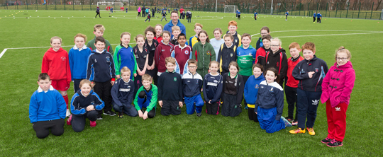 Children from each of the participating schools (listed below).