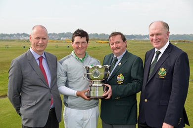 Colm was delighted to win the Flogas troops