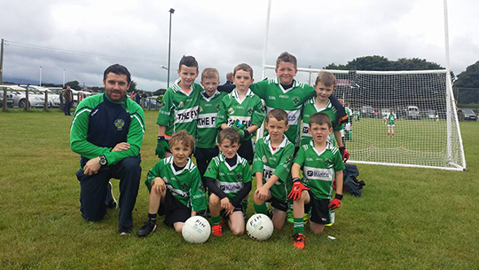 Cup semi-finalists at the Ballykinlar Tournament last Saturday