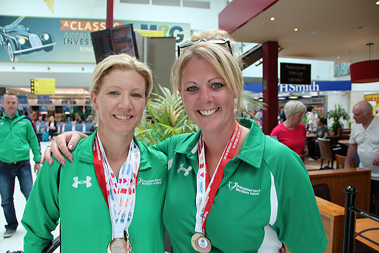 Karen and Jenny Keery from Bangor.