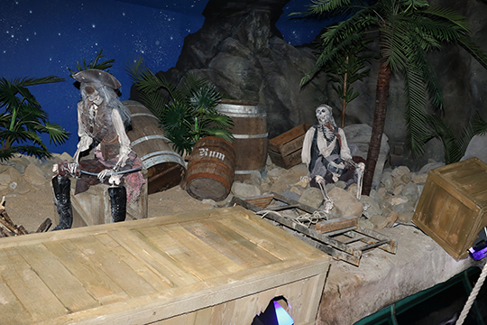 The pirate exhibition will fascinate children from 8 to 80!