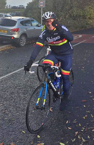 A happy wheeler - Malachi Mulholland.