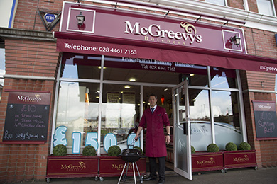 Richard McGreevy of McGreevy's Butcher in Ballymote in Downpatrick supported Cancer Focus by organising a summer swim and BBQ at Lough Money.