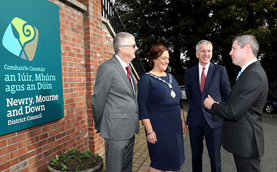 Newry Mourne and Down welcomes Finance Ministers from NI, Scotland and Wales to Newry for the Trilateral meeting.