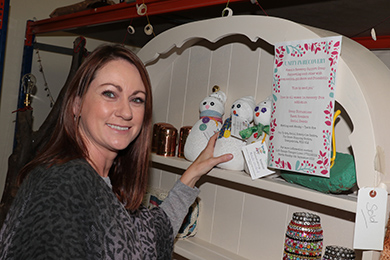 Niamh Deegan, a volunteer with Life Change Changes Lives in Downpatrick.