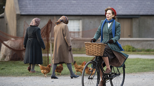 Main character Rose Coyne played by Hattie Morahan. (Photo by Stefan Hill).