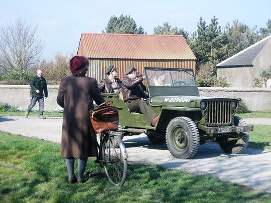 A filming shot of Our Mother and Me from Kearney (Photo by Anne Morgan.)