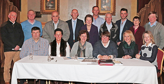 The incoming Castlewellan Show committee for 2017.